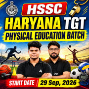 HSSC (Haryana) TGT Physical Education Batch 2026 | Online Live + Recorded Classes by Adda247