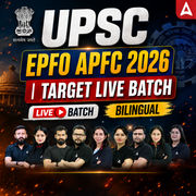 UPSC EPFO APFC 2026 | Target Live Batch | Online Live Classes by Adda 247