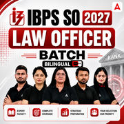 IBPS SO 2027 | LAW Officer Batch | Online Live Classes by Adda 247