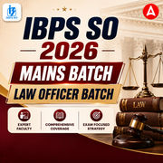 IBPS SO 2026 MAINS | LAW Officer Batch | Online Live Classes by Adda 247
