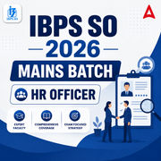 IBPS SO 2026 | HR Officer Mains Batch | Online Live Classes by Adda 247