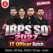 IBPS SO 2027 | IT Officer Target Batch | Online Live Classes by Adda 247