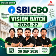 SBI CBO VISION 2026-27 | LIVE BATCH | BILINGUAL | Online Live Classes by Adda 247
