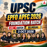 UPSC EPFO APFC 2026 | Foundation Batch | Online Live Classes by Adda 247