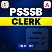 PSSSB Clerk Mock Test 2026