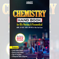 Chemistry Hand Book for BSc Nursing & Paramedical Exams(English Printed Edition) by Adda247