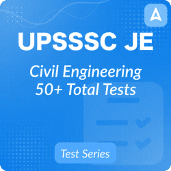UPSSSC JE Civil Engineering 2024
