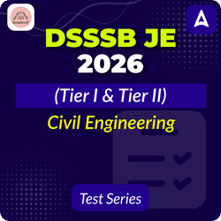 DSSSB JE Civil 2026 Mock Test
