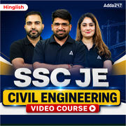 SSC JE | Civil Engineering | Video Course by Adda247