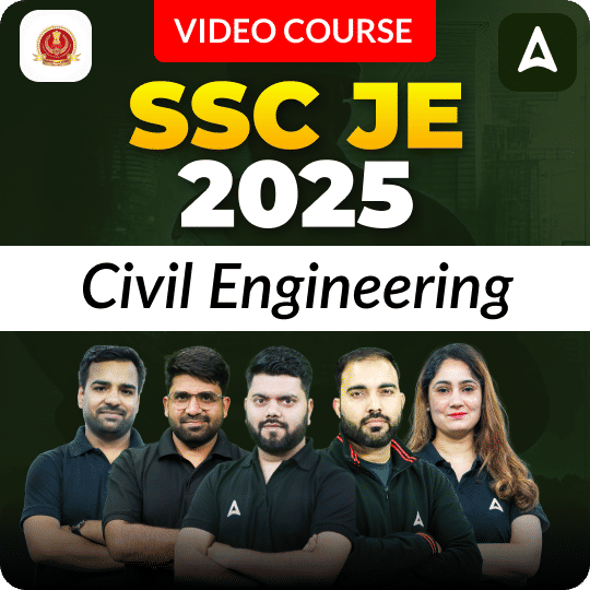 SSC JE 2025 | Civil Engineering | Video Course by Adda247