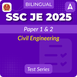 SSC JE Civil Engineering 2025 Mock Test Series