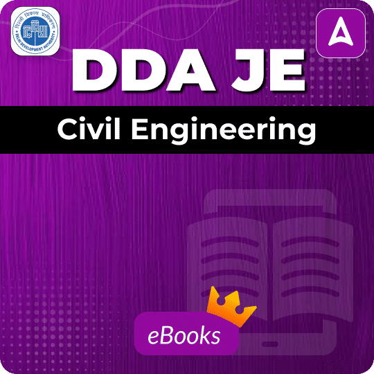 DDA JE Civil Engineering E-Book By Adda247