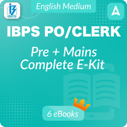 IBPS PO/Clerk (Pre+ Mains) Complete eBooks Kit (English Medium) By Adda247