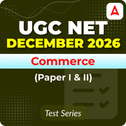 UGC NET Commerce (Paper I & II) December 2026 Mock Test