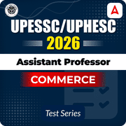 UPESSC/UPHESC Assistant Professor Commerce 2026 Mock Test