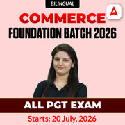 Commerce Foundation Batch 2026 | All PGT Exam | Online Live Classes by Adda247
