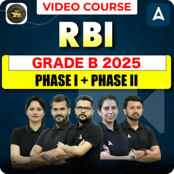 RBI GRADE B 2025 | Phase I + Phase II | Complete Video Course by Adda247