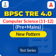 BPSC TRE 4.0 Computer Science (11-12) Mock Test