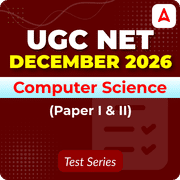 UGC NET Computer Science (Paper I & II) December 2026 Mock Test