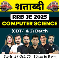 शताब्दी - RRB JE 2025 (Computer Science) | Bilingual | Online Live Classes by Adda 247