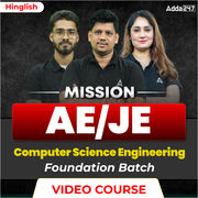 Mission AE/JE | Computer Science Engineering Foundation Batch | Video Course by Adda 247