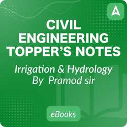 Irrigation and Hydrology Topper’s Handwritten Notes for Civil Engineering by Pramod Sir | Complete eBook by Adda247