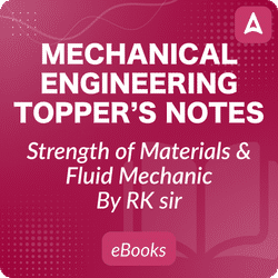 Strength of material and Fluid mechanics Topper’s Handwritten Notes for Mechanical Engineering E-book by RK Sir | Comprehensive E-books by Adda 247