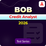 BOB Credit Analyst 2026 Mock Test series
