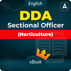 DDA Sectional Officer (Horticulture) eBook by Adda247