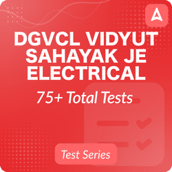 DGVCL VIDYUT SAHAYAK JE ELECTRICAL  2024 Complete Online Test Series by Adda247