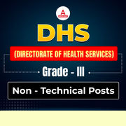 DHS 2025 Grade - III (Non- Technical) | Live + Recorded Batch | Online Live Classes by Adda 247