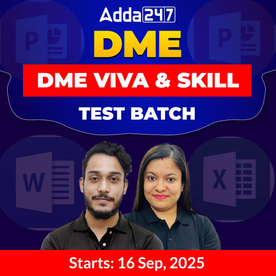 DME VIVA & SKILL TEST BATCH | DME ASSAM 2025 | Online Live Classes by Adda 247