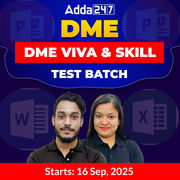DME VIVA & SKILL TEST BATCH | DME ASSAM 2025 | Online Live Classes by Adda 247