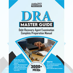 DRA |Debt Recovery Agent | Master Guide | 3000+ MCQs (English Printed Edition) Book By Adda247