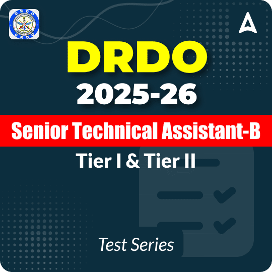 DRDO STA-B (Tier I & Tier II) Mock Test 2025