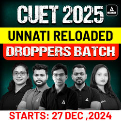 CUET 2025 Unnati Reloaded GT+ Language- Droppers Batch | CUET UG Online Coaching by Adda247