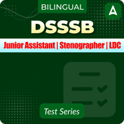DSSSB Junior Assistant Mock Test