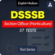 DSSSB SO Horticulture