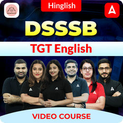 DSSSB TGT English | Video Course by Adda247