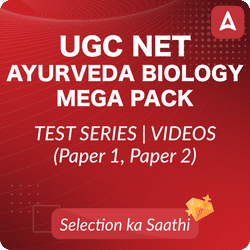 UGC NET AYURVEDA BIOLOGY MEGA PACK | TEST SERIES | VIDEOS) BY ADDA 247