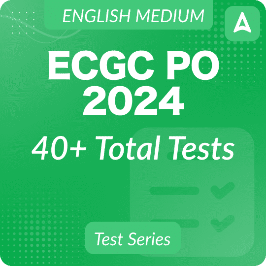 ECGC PO Mock Test Series 2024 by Adda247