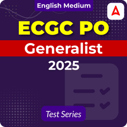 ECGC PO Generalist 2025 Mock Test Series