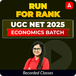 RUN FOR RANK I UGC NET 2025 ECONOMICS BATCH | RECORDED CLASSES BY ADDA 247