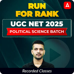 RUN FOR RANK I UGC NET 2025 POLITICAL SCIENCE BATCH | RECORDED CLASSES BY ADDA 247