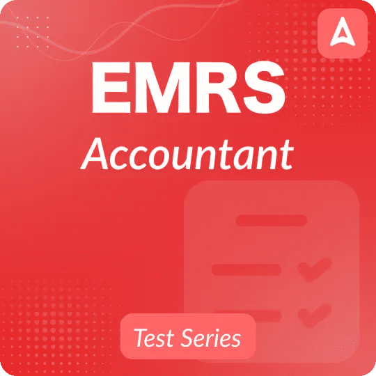 EMRS Accountant Mock Test 2023