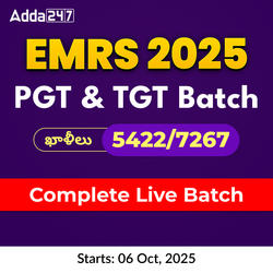 EMRS PGT & TGT 2025 | Complete Live Batch | Online Live Classes By Adda247