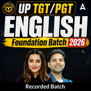 UP TGT/PGT English Foundation Batch 2026 | Online Recorded Classes by Adda247