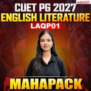 CUET PG 2027 ENGLISH LITERATURE MahaPack | (LAQP01) | Live + Recorded Classes | Online Coaching by Adda 247
