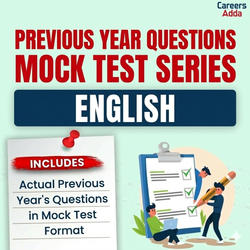 CUET UG 2026 English Previous Year Questions (PYQ) Mock Test Series | Online Test Series By Careers Adda