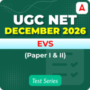 UGC NET EVS (Paper I & II) December 2026 Mock Test